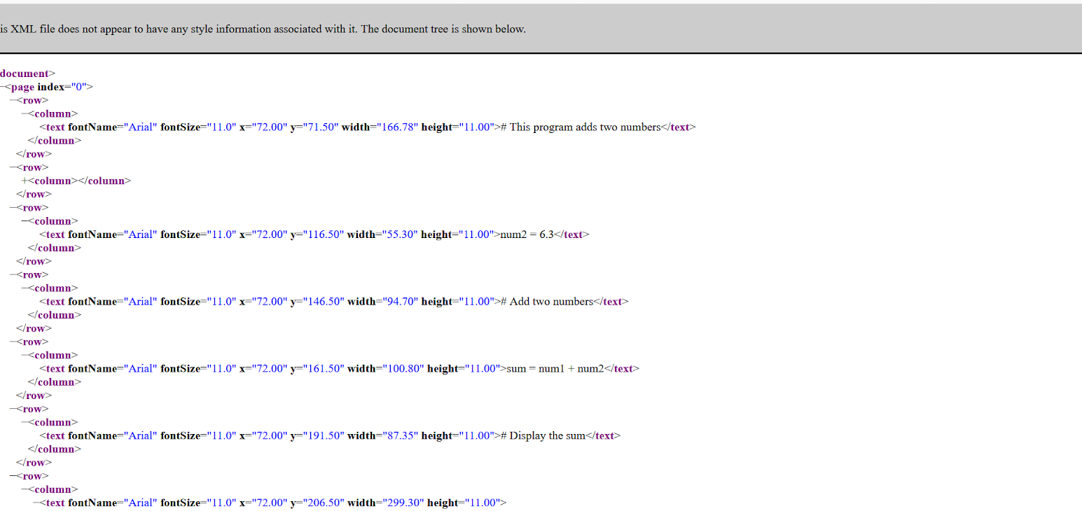html to xml converter online tool