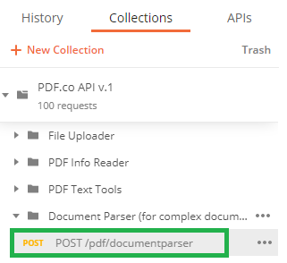 Document Parser Endpoint