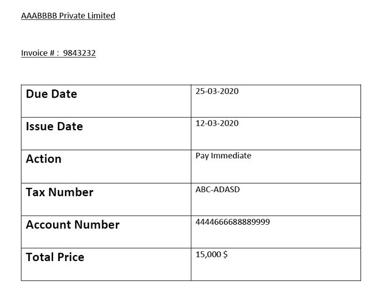 Invoice Extractor App
