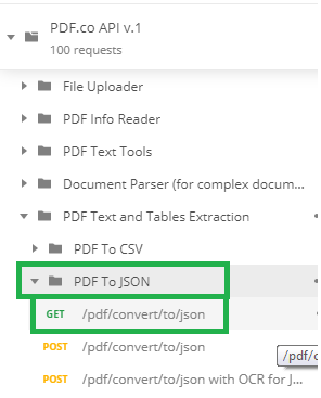 PDF to JSON Endpoint