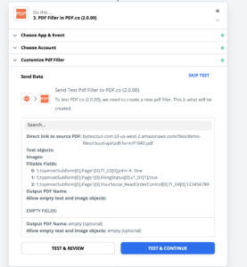 How to Fill PDF Forms Using PDF.co PDF Filler in Zapier | PDF.co