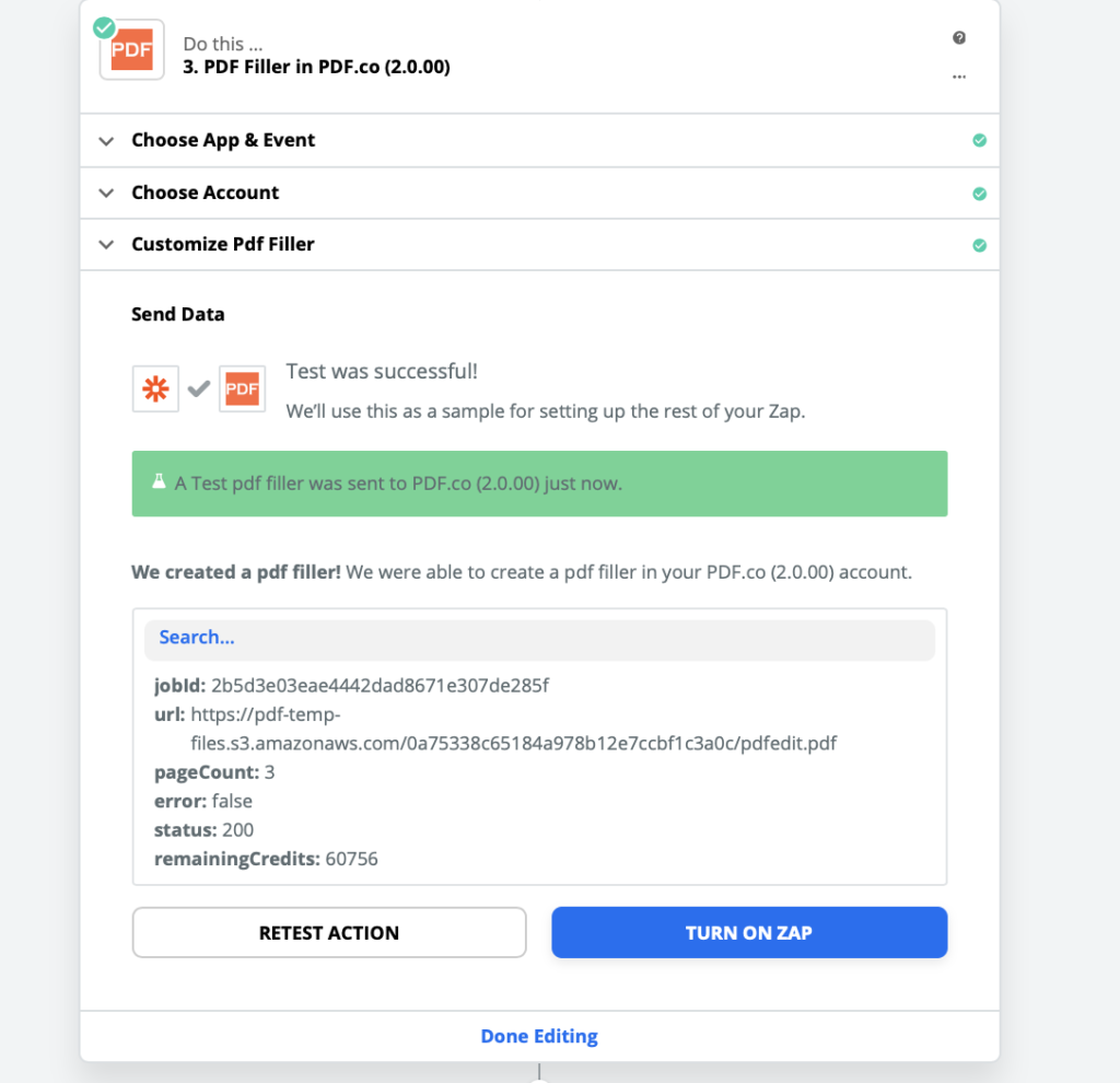 How to Fill PDF Forms Using PDF.co PDF Filler in Zapier | PDF.co