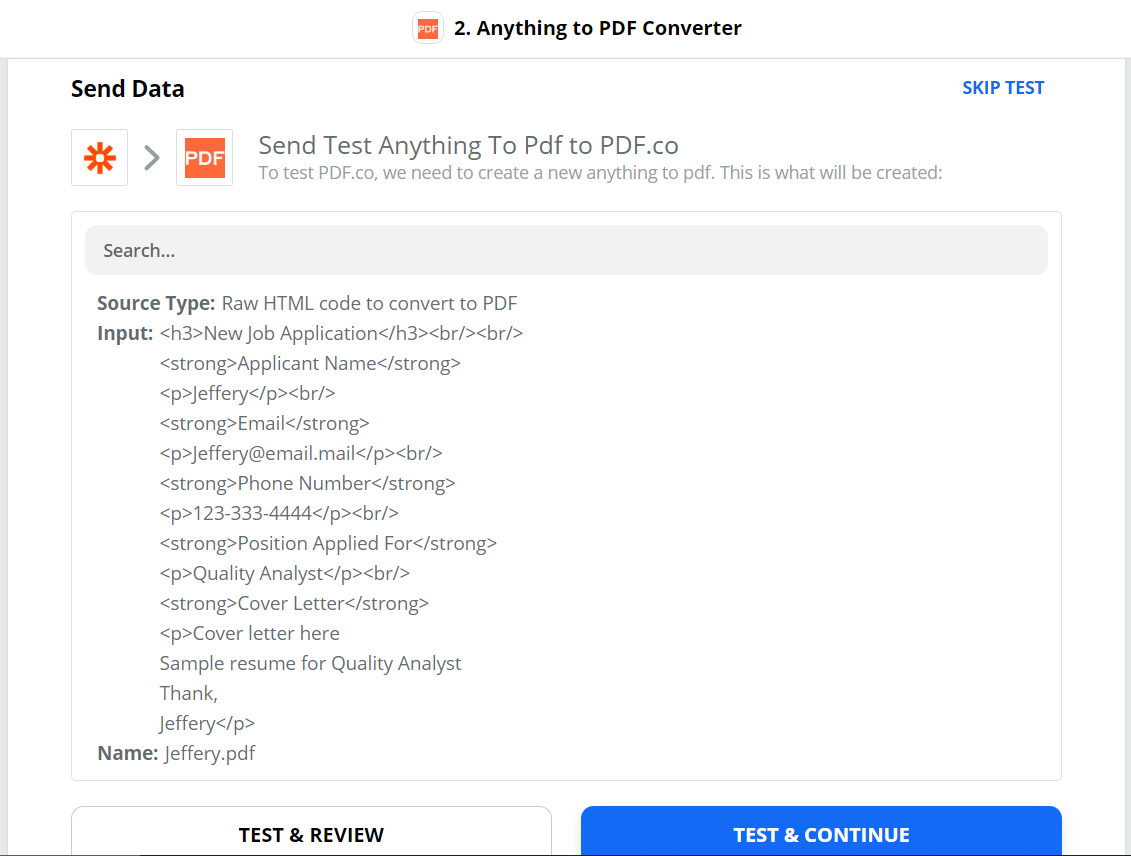Send Anything To PDF Converter Data To Test And Review