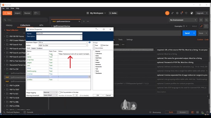PDF to CSV with BluePrism