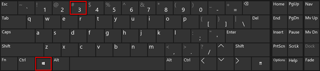 Shortcuts for Taskbar