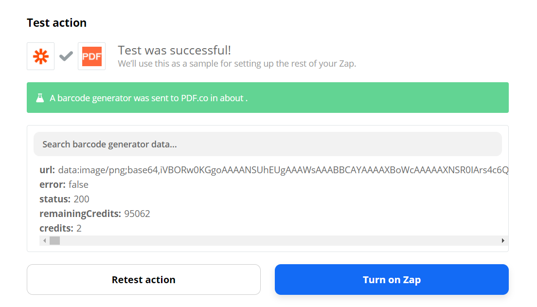 PDF.co Processed Request Successfully