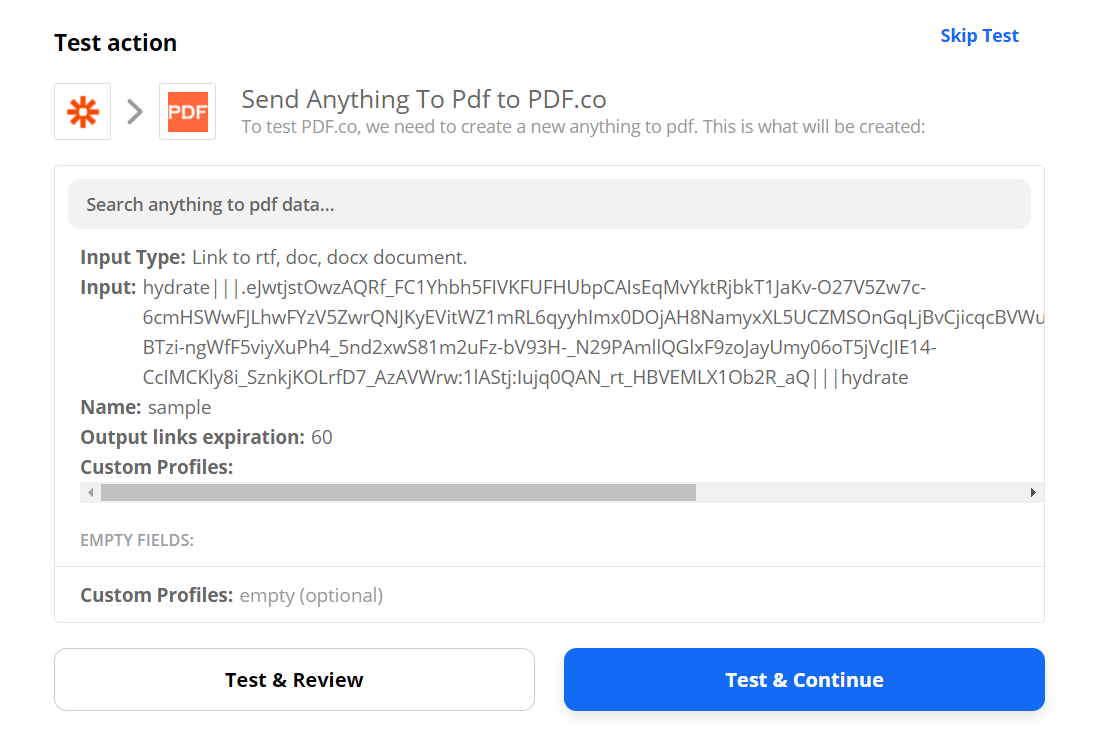 Send Anything To PDF Converter To PDF.co To Test And Review