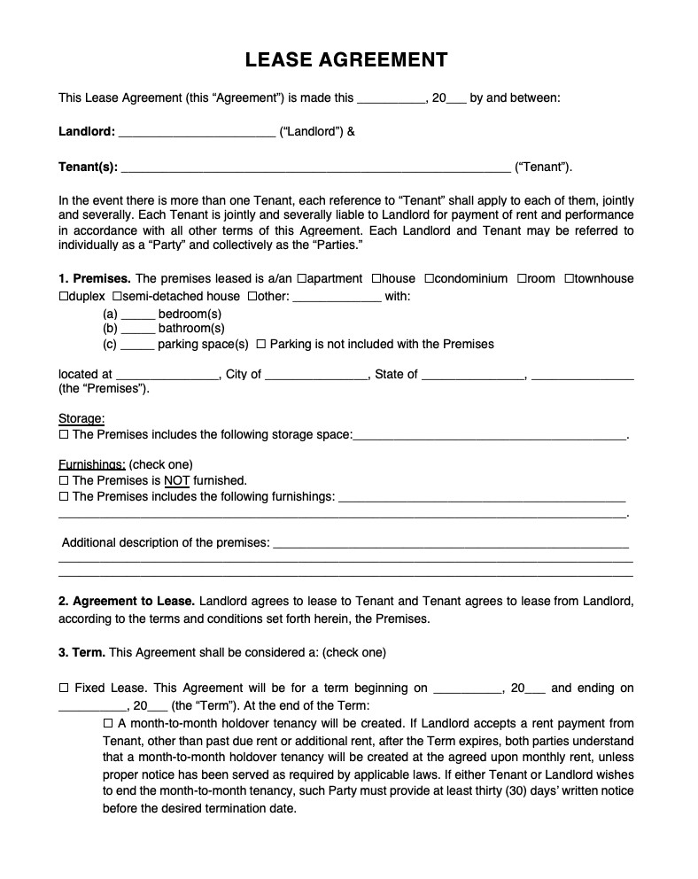 How to Create and Sign Residential Lease Agreement PDF co