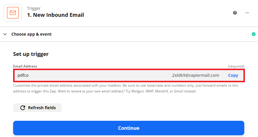 Create Your Zapier Email Address