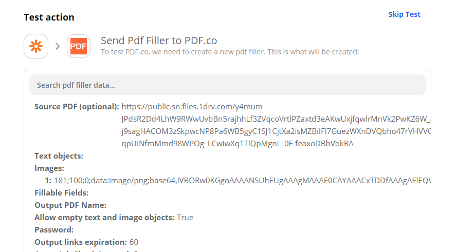Send PDFFiller Configuration To Test & Review