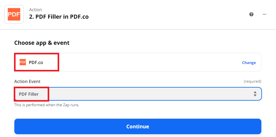 Use PDF.co PDF Filler To Flatten Document