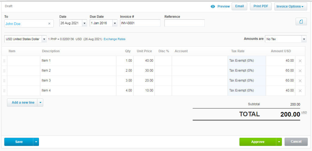 Import Invoices Into Xero From Pdf Or Scanned Documents Using Zapier 2371