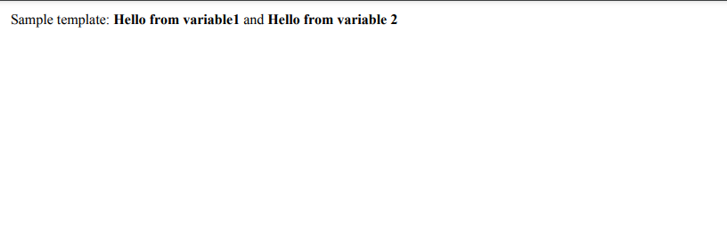 Screenshot of created PDF file from Scratch using HTML to PDF