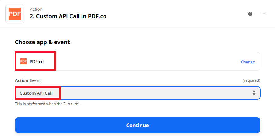 Use Custom API Call To Access All PDF.co API Endpoints