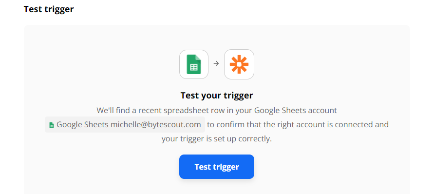 Test Google Drive Trigger