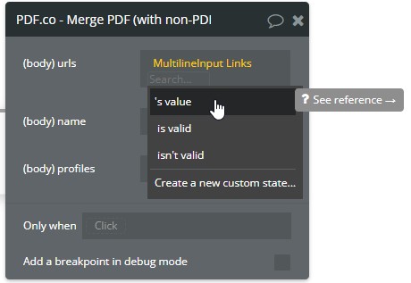 Merge PDF with Plugin