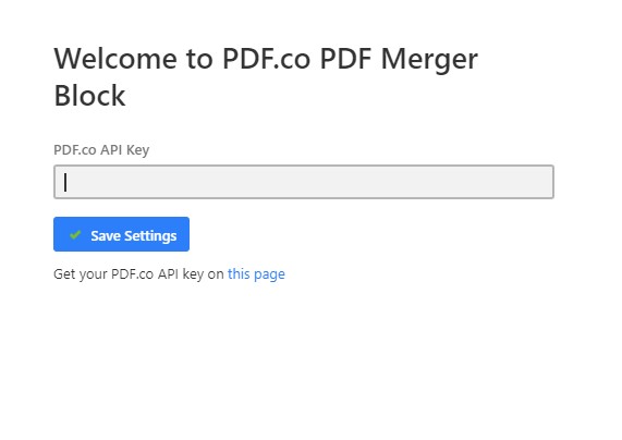 Install PDF.co PDF Merger for Airtable