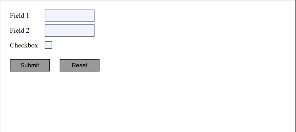 Sample Fillable Form