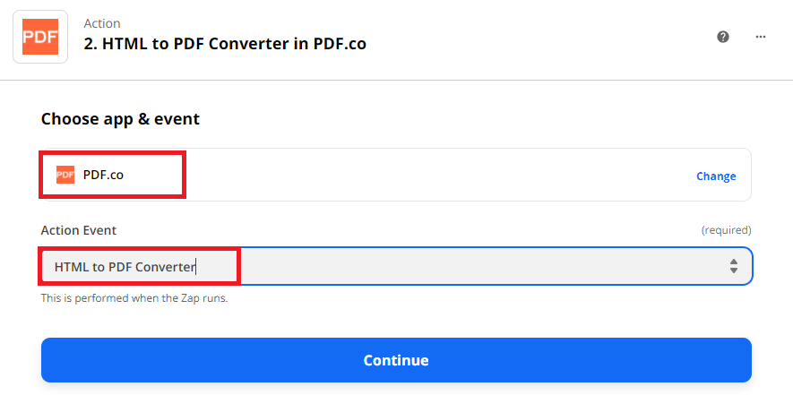 Add HTML To PDF Converter In PDF.co