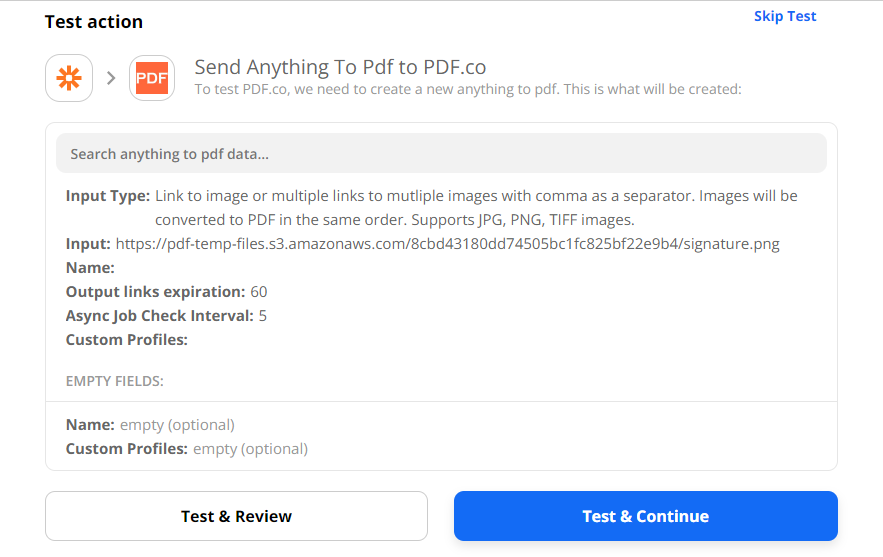 Test Anything To PDF Converter