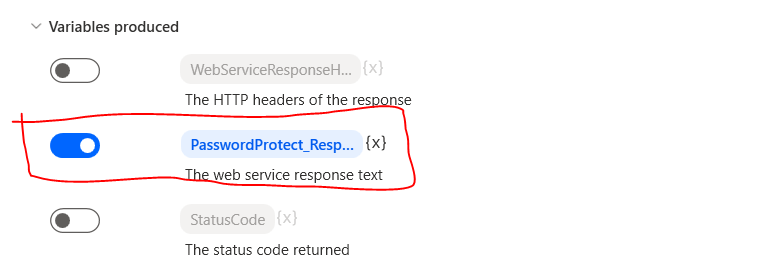 Password Protect Response