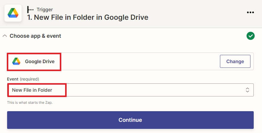 Add Google Drive As Trigger