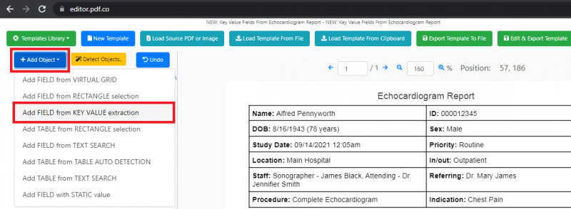 Add Key Value Pair Object