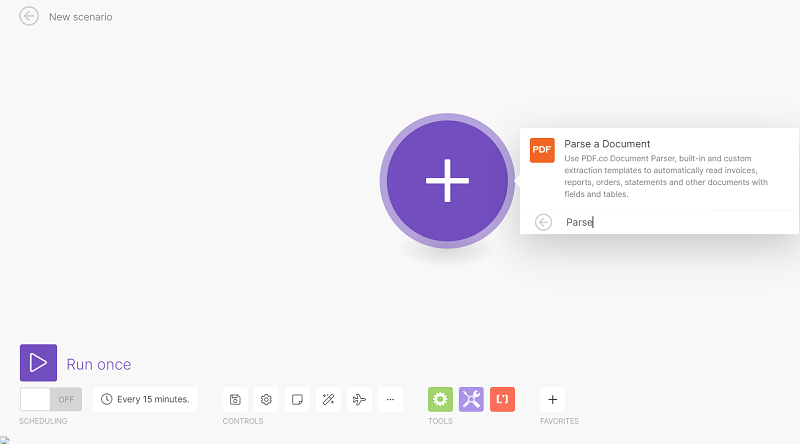 Choose PDF.co for the First Module