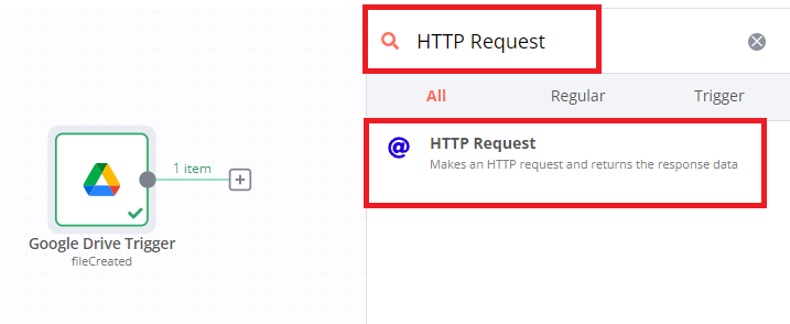 HTTP Request Node