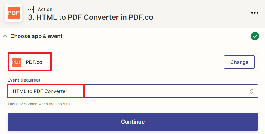 Add PDF.co HTML To PDF Converter