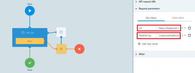 Add API Parameters