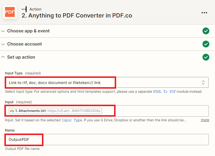 PDF.co Configuration