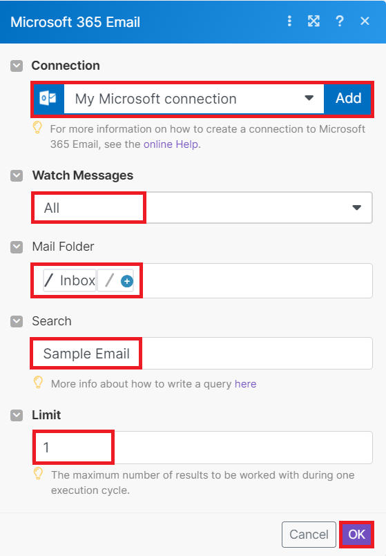Microsoft 365 Email Configuration