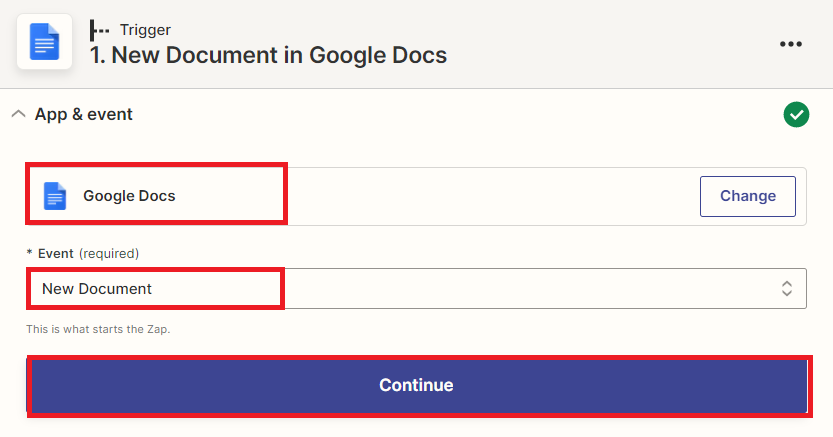 Google Docs App