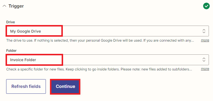 Google Drive Configuration