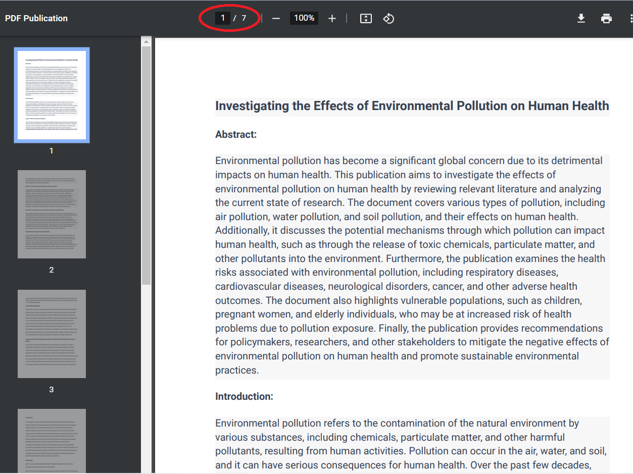 Sample PDF Publication