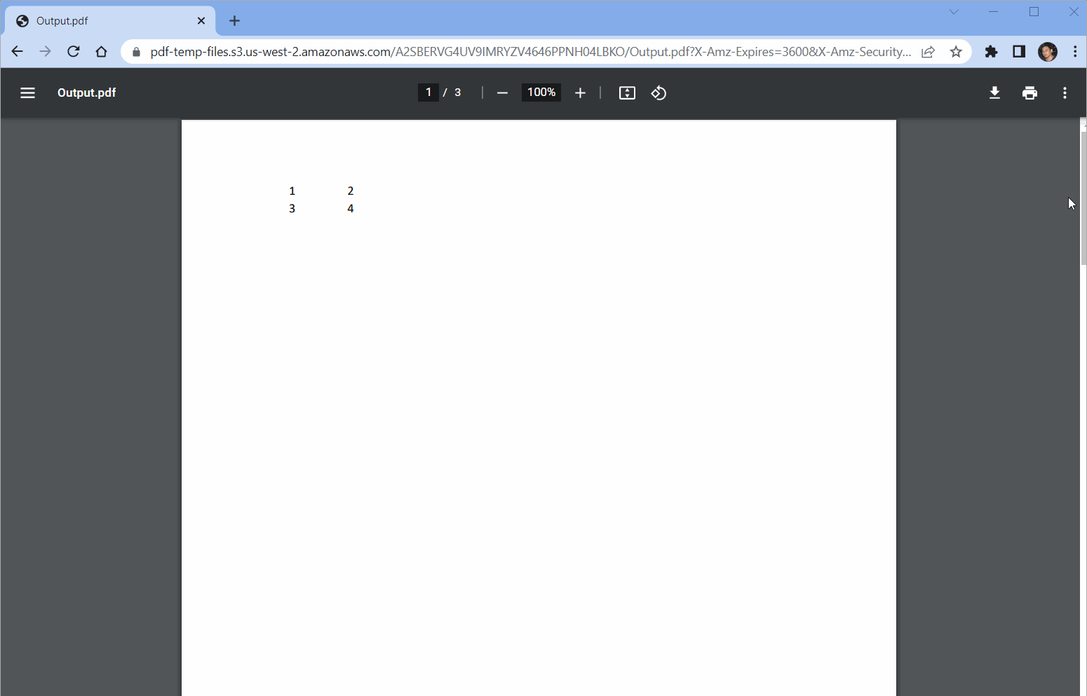 PDF Delete Pages Output