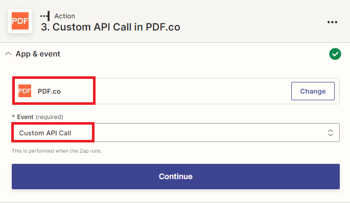 PDF.co and Custom API Call