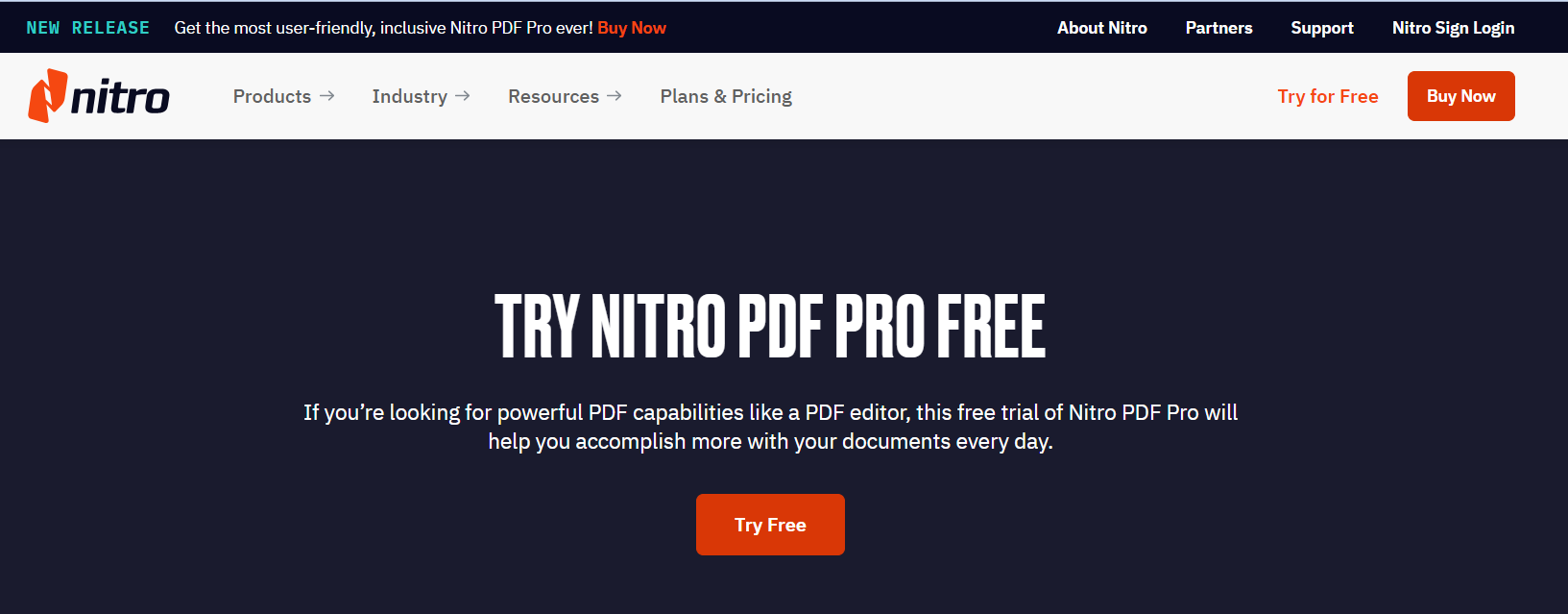 Nitro Pro Screenshot