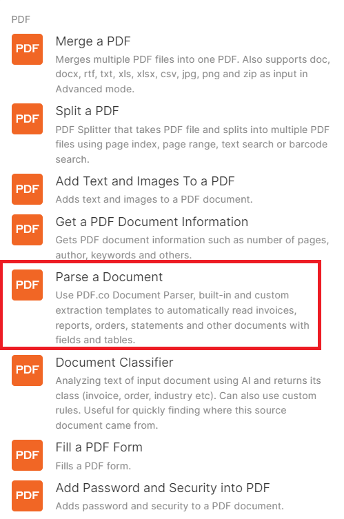 Add Another PDF.co Module