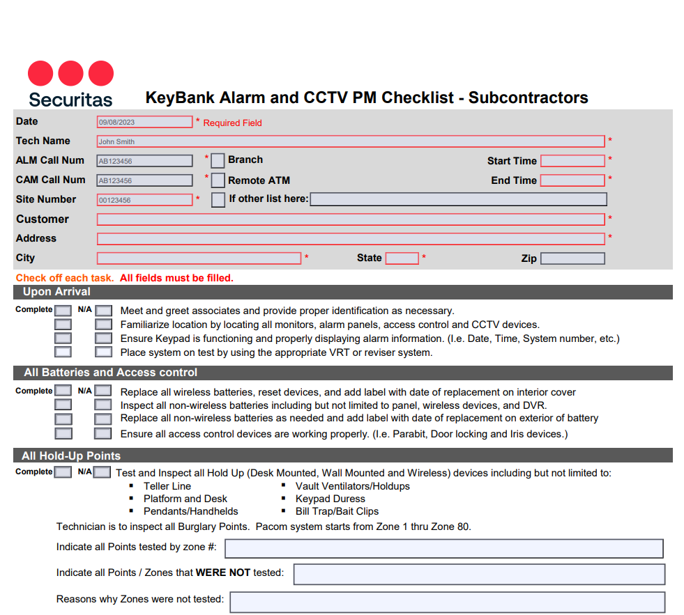 Filled PDF Form Output