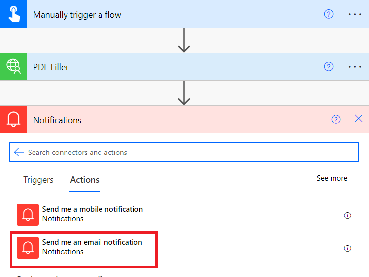Create Notifications for Output